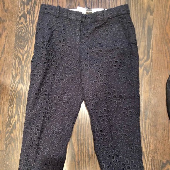 Jcrew Slim Crop Floral Pants - Picture 1 of 3